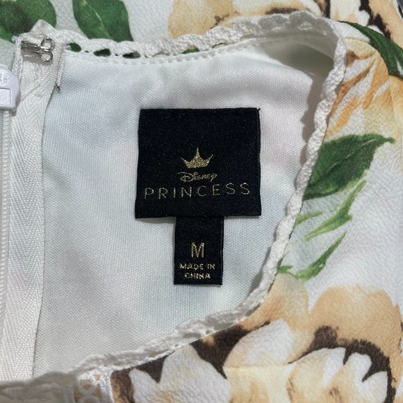 Floral and Crochet Lace Disney Princess Mini Dress - Picture 6 of 6